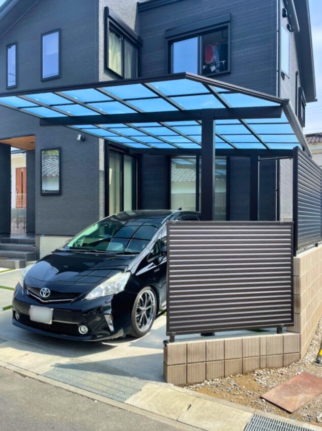 境界ブロック、目隠しフェンス、駐車場、カーポート
ポストetc...№81