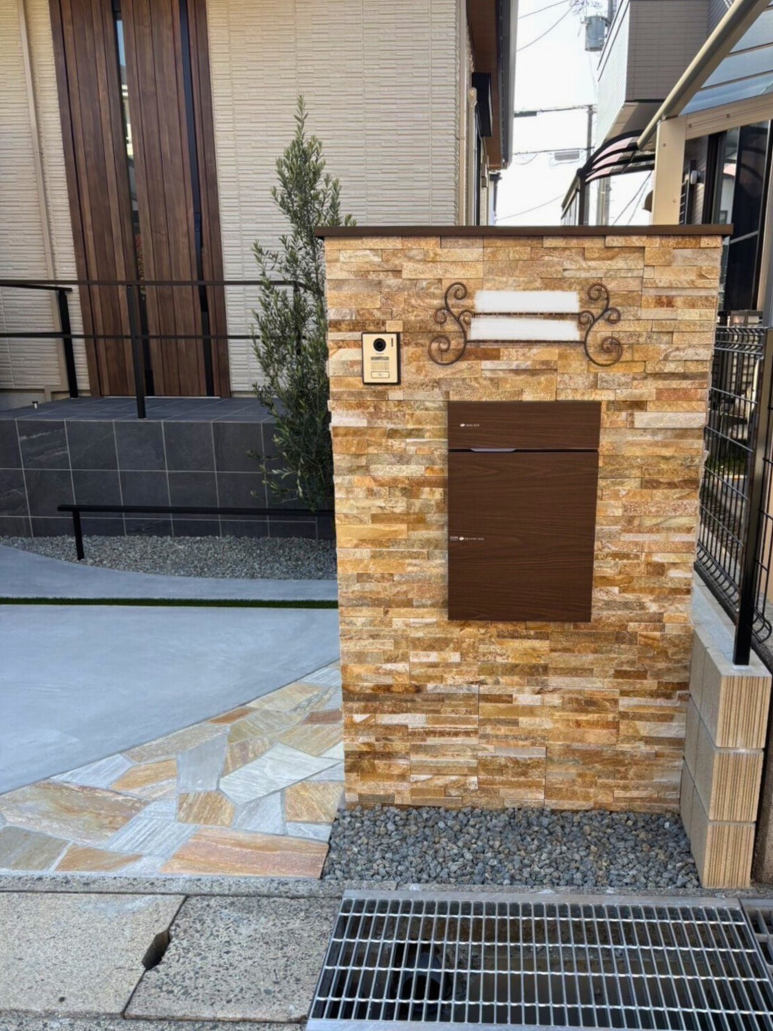 門柱・玄関ポーチ・カーポート・ウッドデッキ・人工芝...No.186