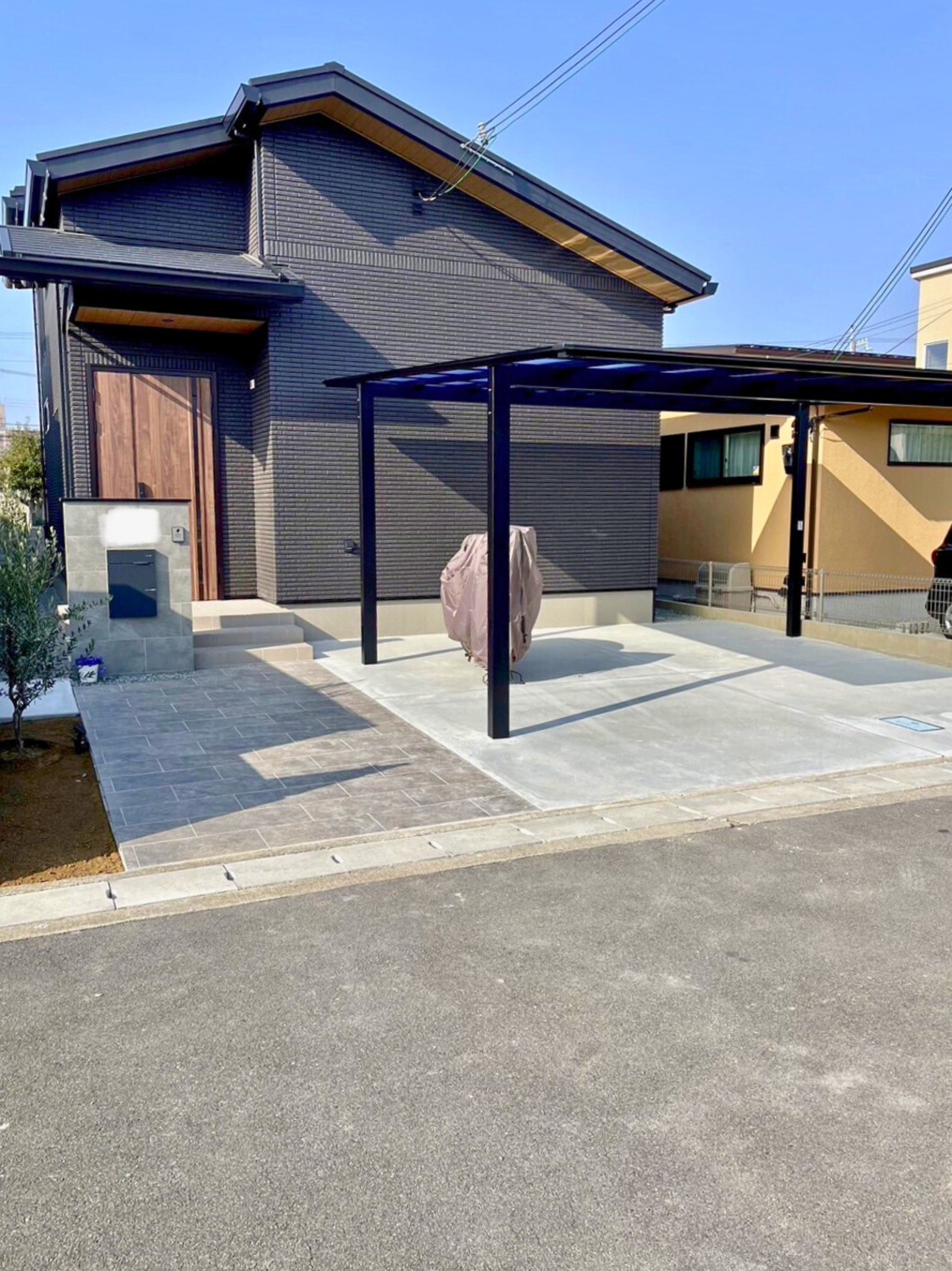 アプローチ・駐車場・カーポート・門柱・...No.143