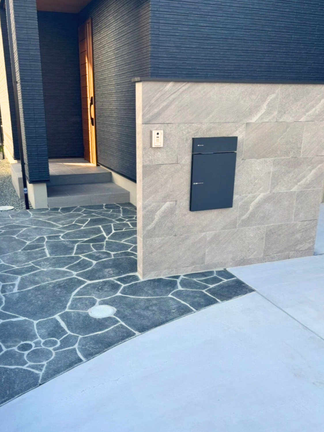 門柱・アプローチ・カーポート・タイルデッキ・裏庭...No.173