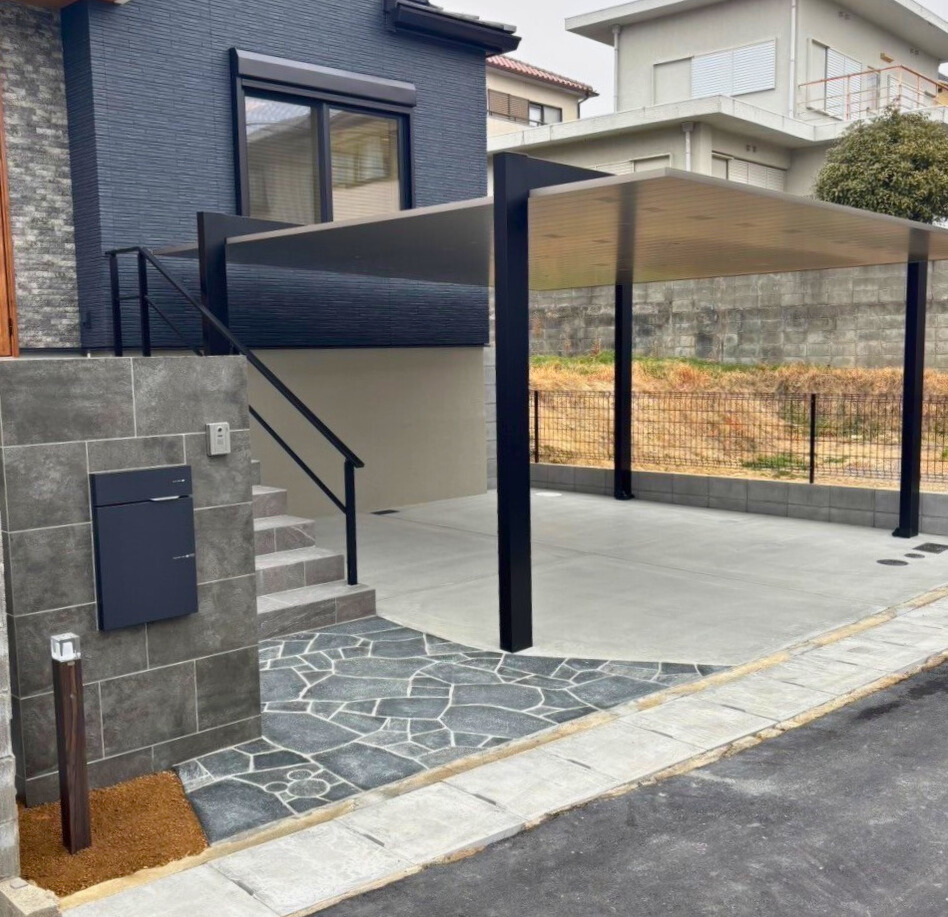 門柱・階段手すり・アプローチ・カーポート...No.176