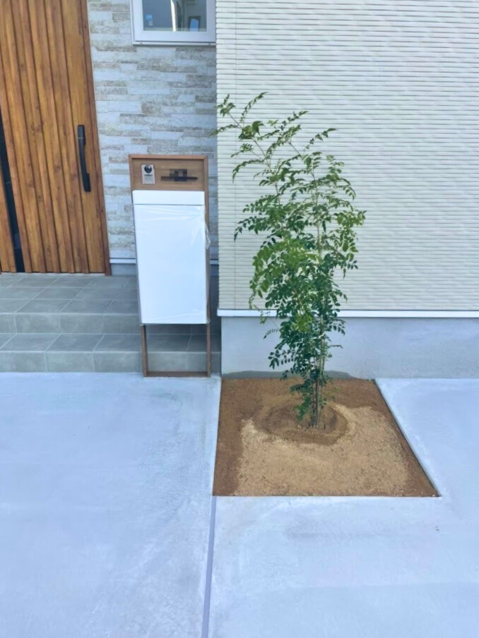 駐車場・シンボルツリー・スマート宅配ポスト・人工芝etc...No.105