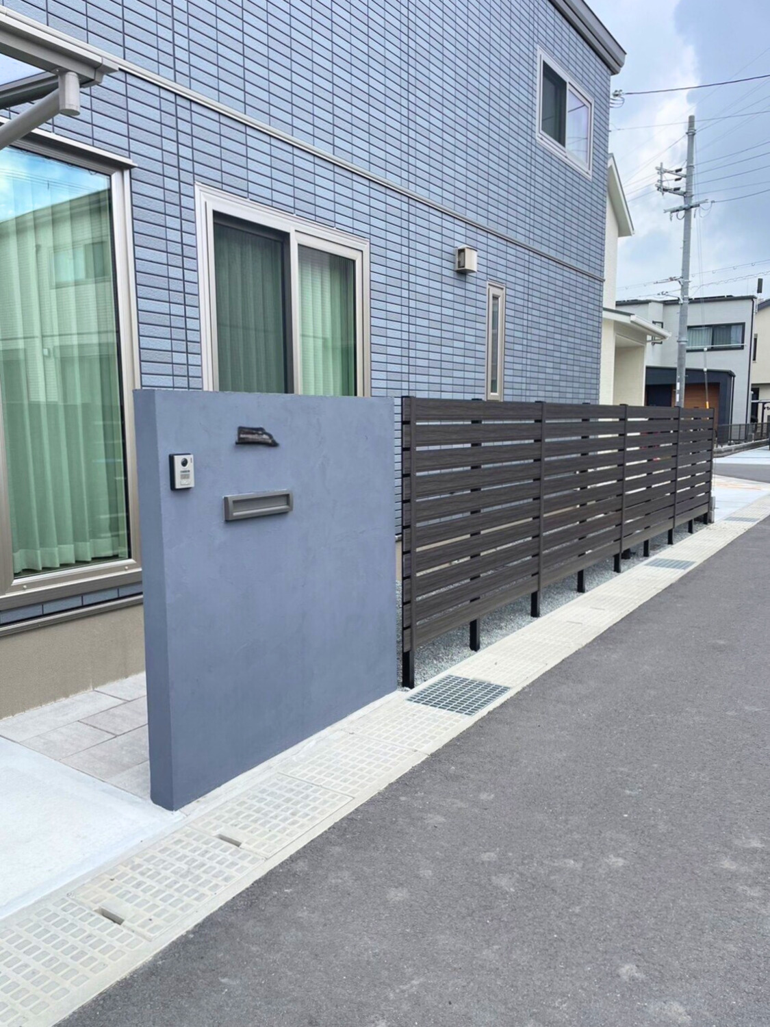 塗装門柱・目隠しフェンス・カーポート...No.164