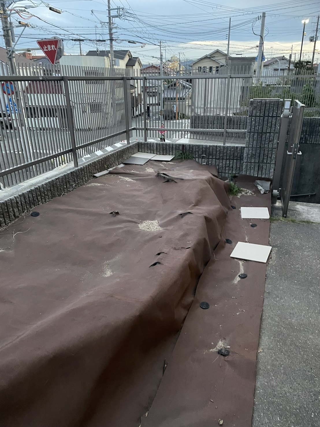 施工前
